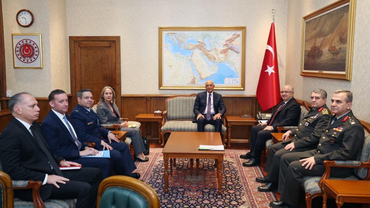 MSB Güler'den ABD Büyükelçisi Barrack'a Kabul